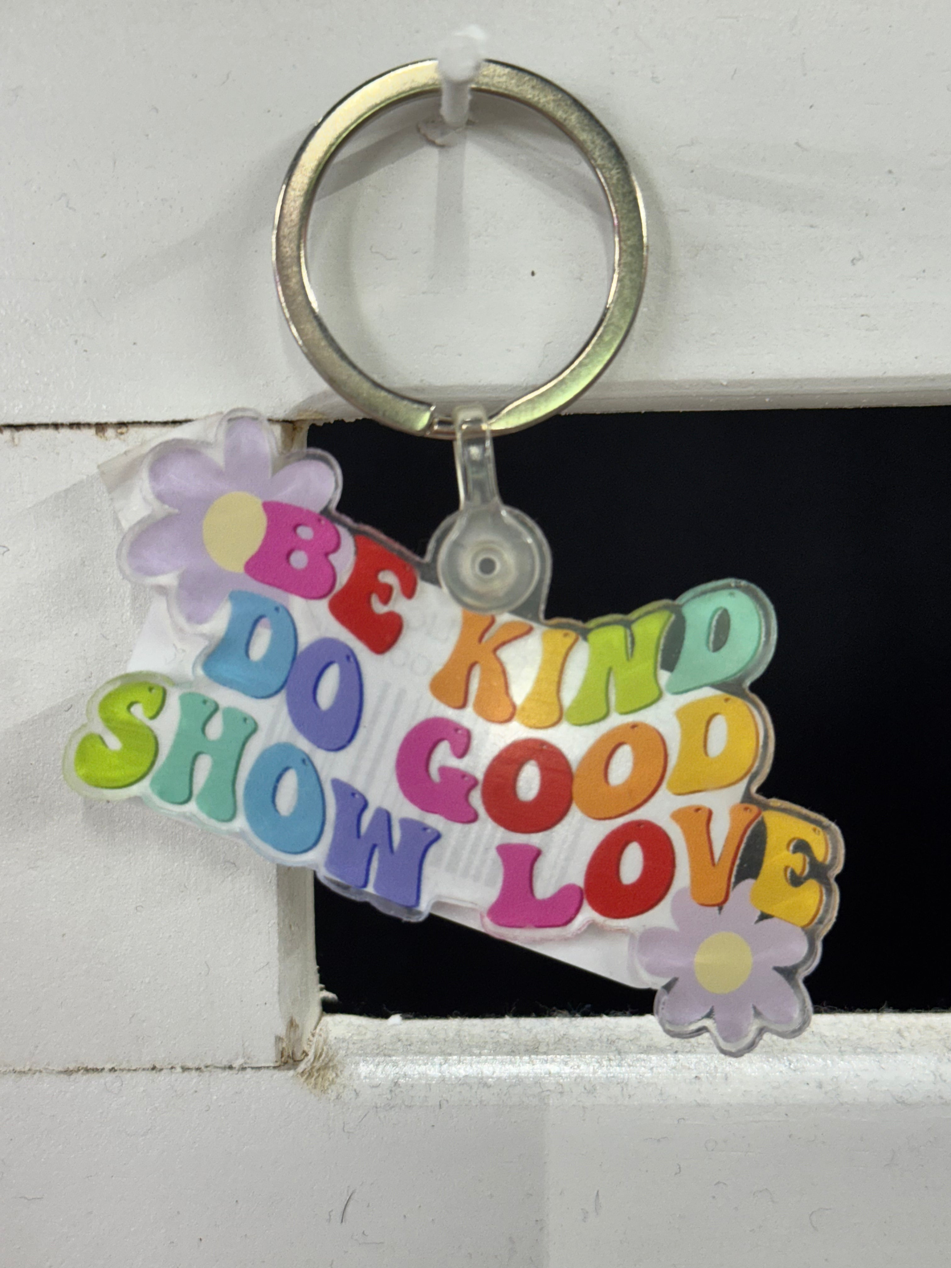 DOODLES ACRYLIC KEYCHAIN