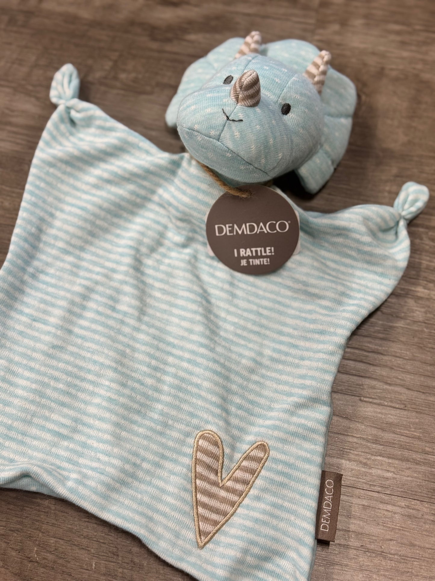 DINOSAUR BABY RATTLE