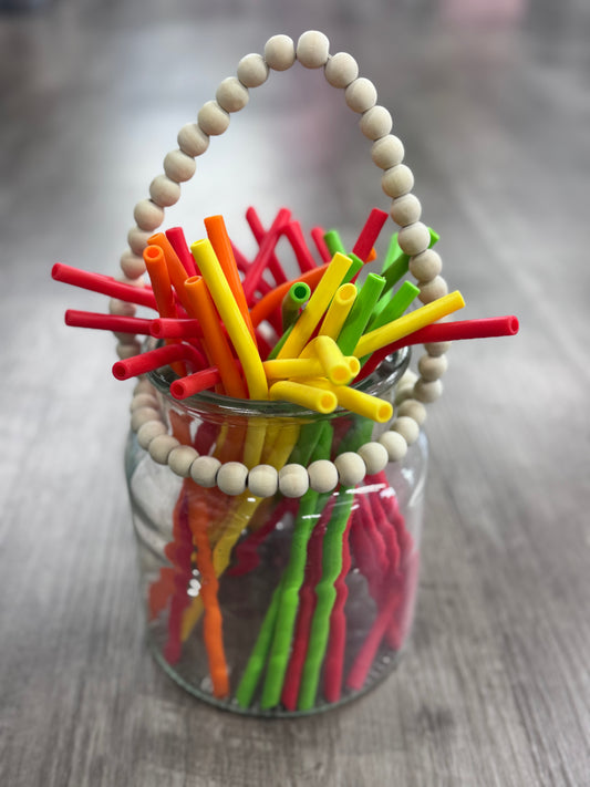 SILICONE STRAWS