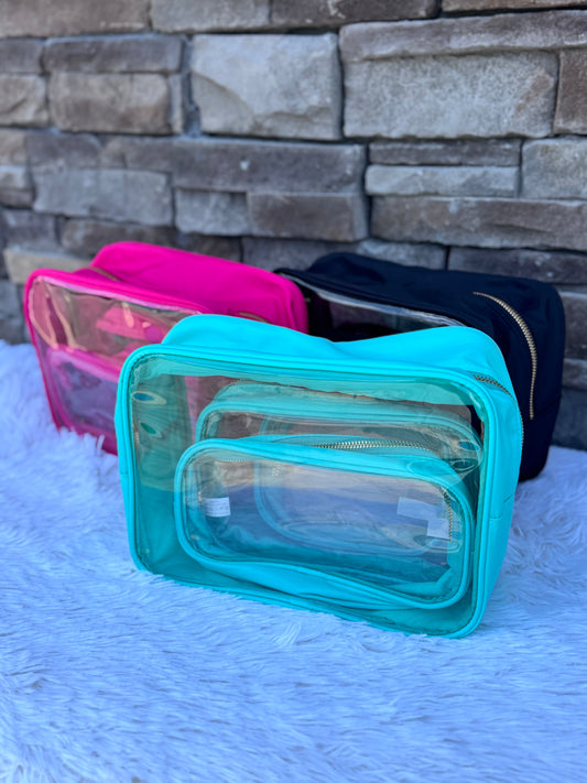 4PC COSMETIC BAG