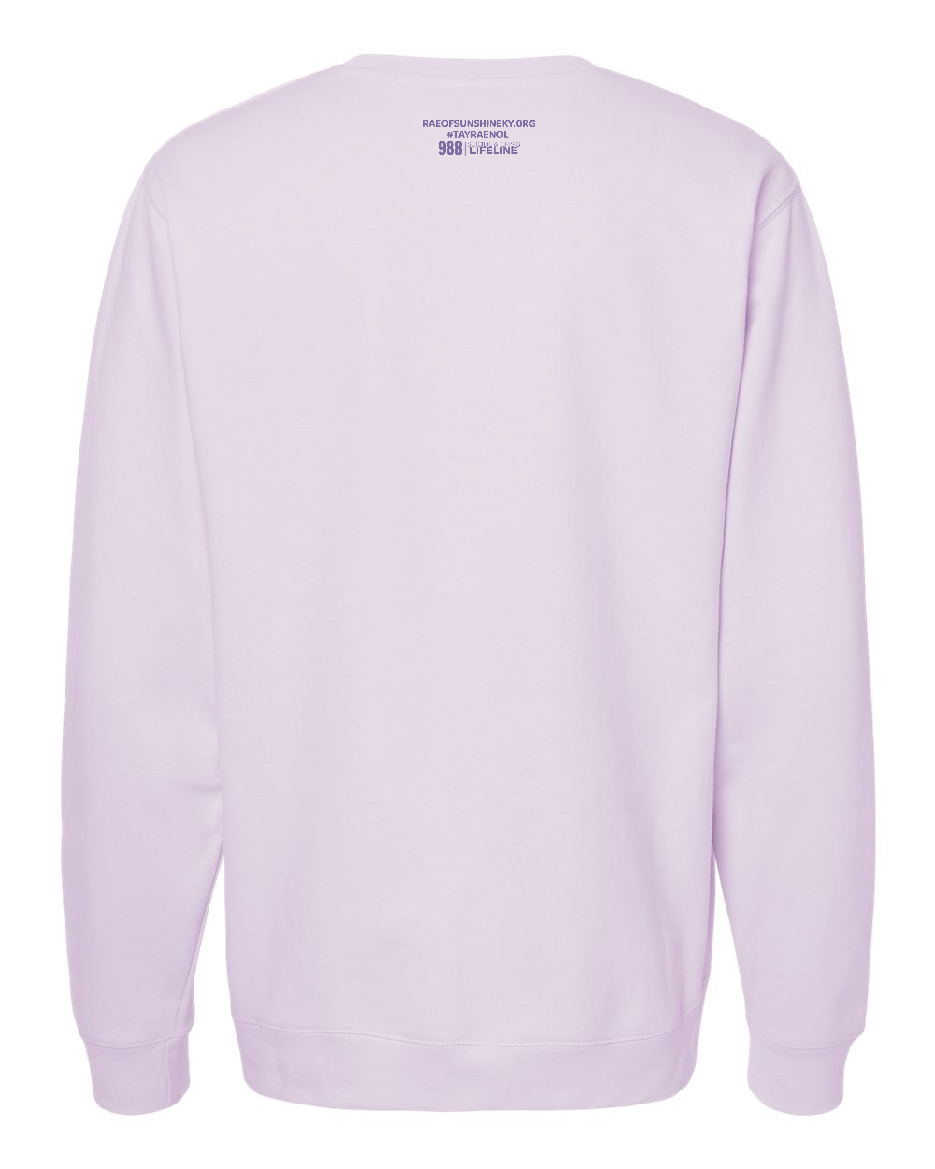 RAE OF SUNSHINE PURPLE ON PURPLE GLITTER