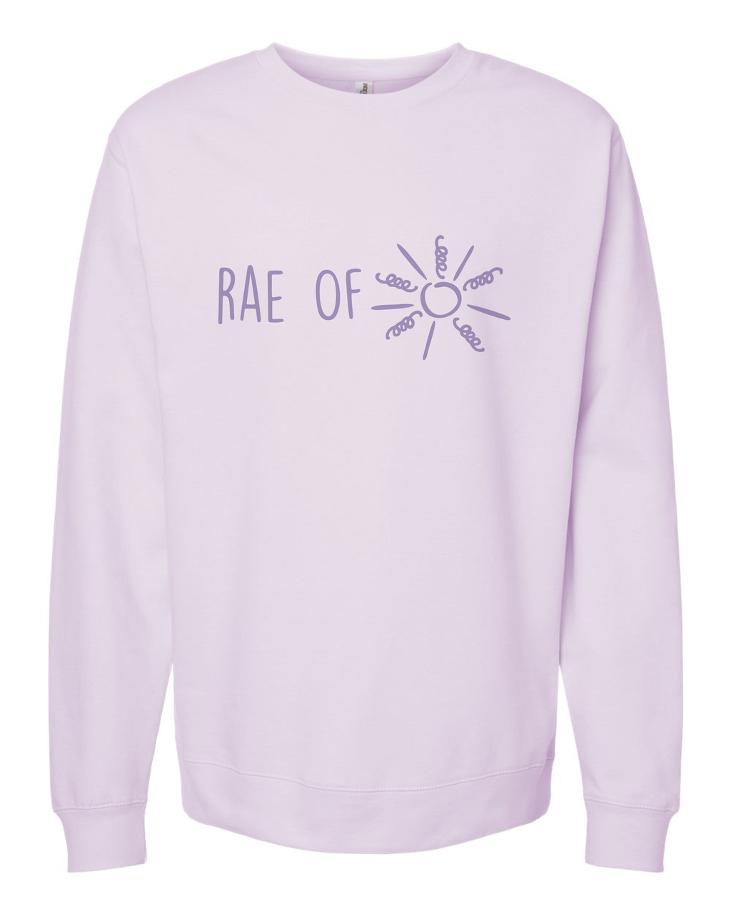 RAE OF SUNSHINE PURPLE ON PURPLE GLITTER