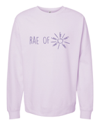 RAE OF SUNSHINE PURPLE ON PURPLE GLITTER