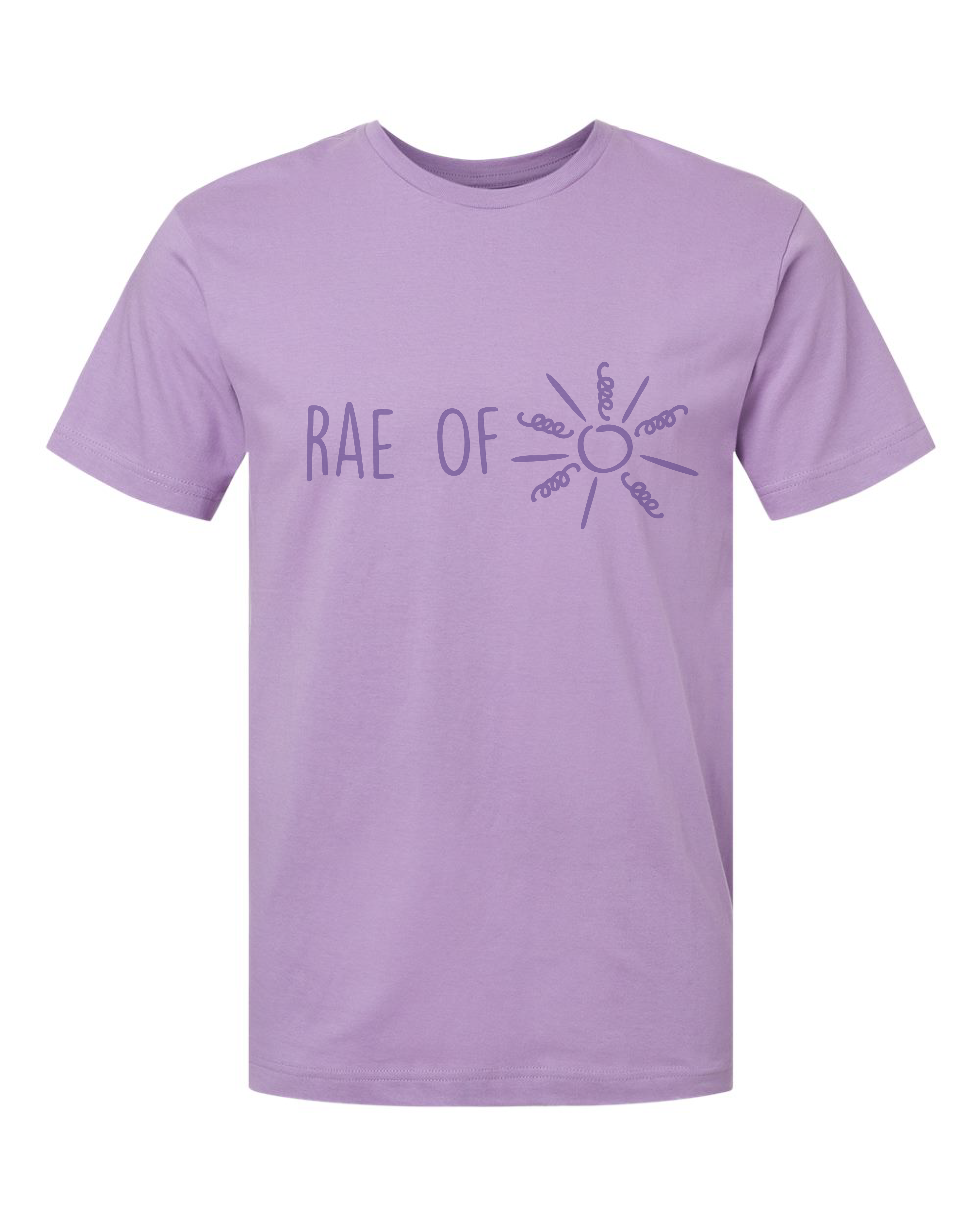 RAE OF SUNSHINE PURPLE ON PURPLE GLITTER