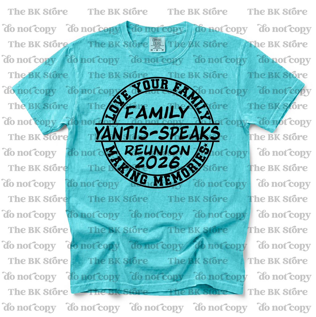 YANTIS-SPEAKS FAMILY REUNION