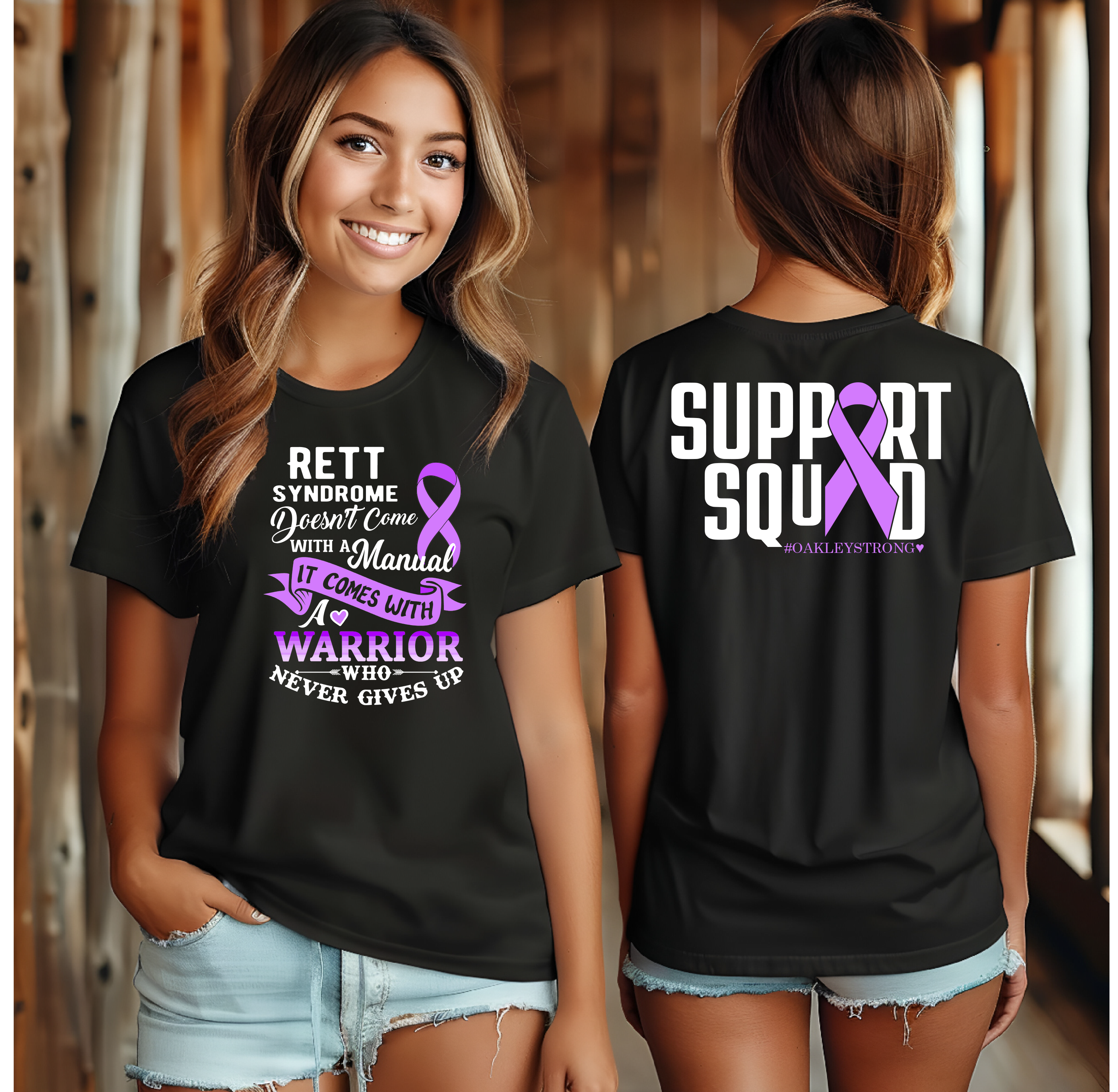 OAKLEY STRONG Rett Syndrome Awareness