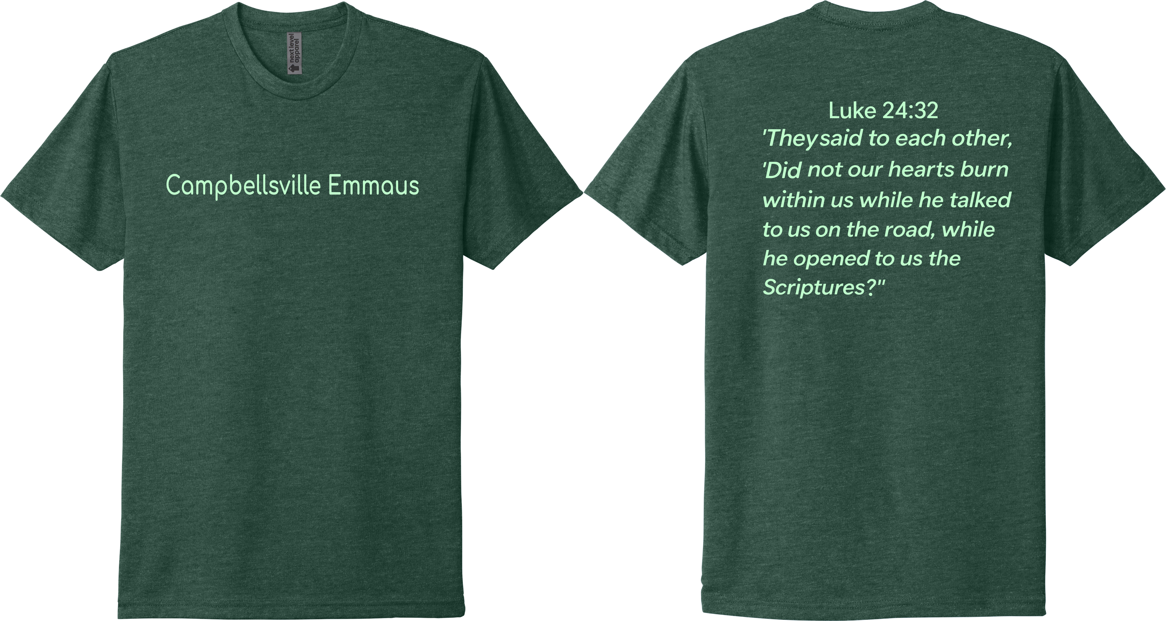 EMMAUS SHIRTS FUNDRAISER
