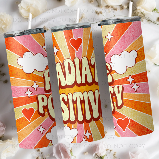 Radiate Positivity 20oz Tumbler