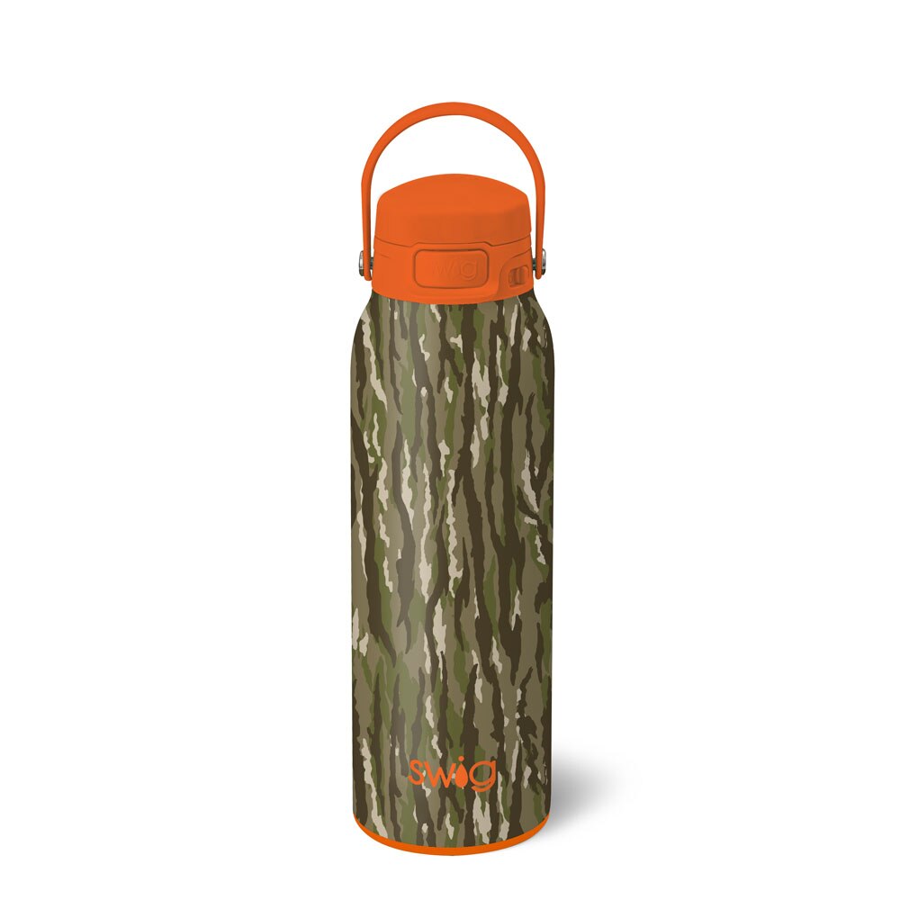 Woodland Camo Leakproof EZ Fill Bottle 32oz