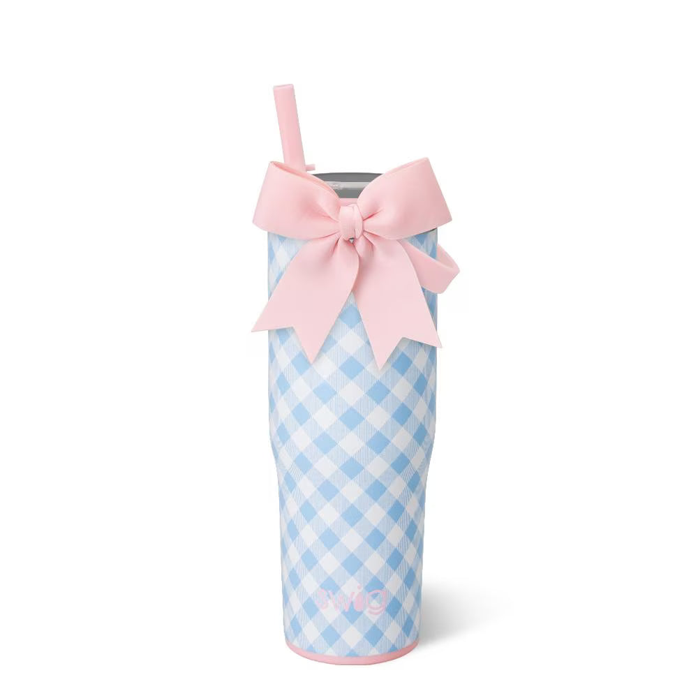 Gingham To-Go Tumbler 30oz