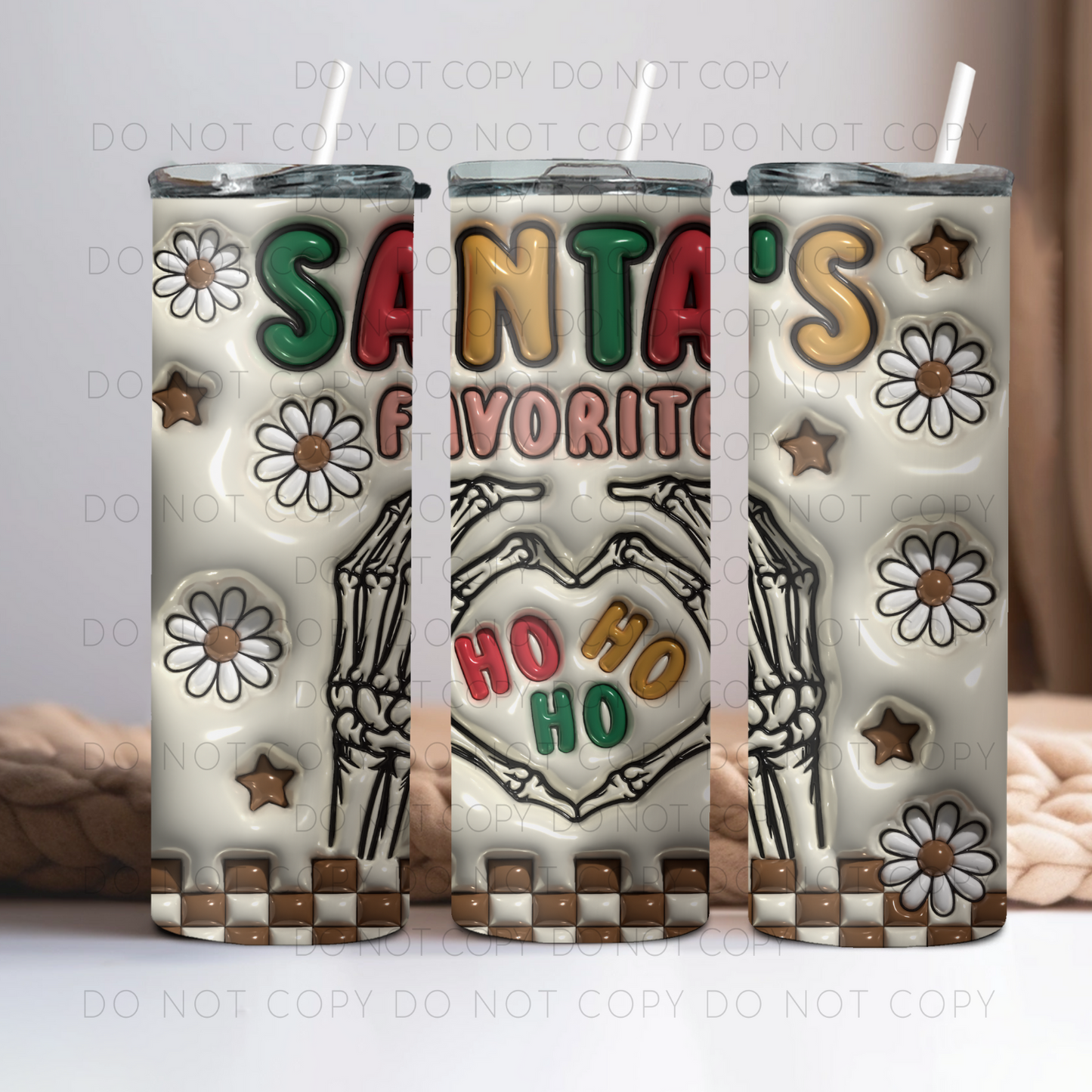 Santa's Favorite Ho Ho Ho 20oz Tumbler