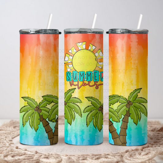 Summer Vibes 20oz Tumbler