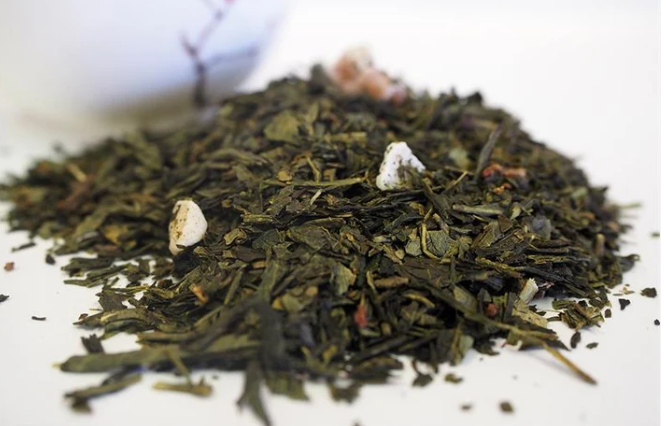 Elmwood Inn Loose Tea Wild Strawberry Green Tea