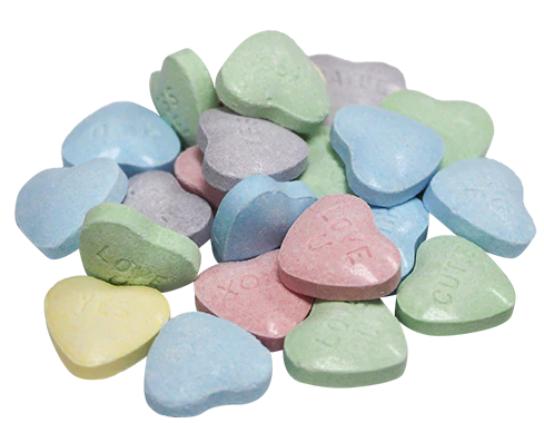 SweeTARTS Conversation Hearts