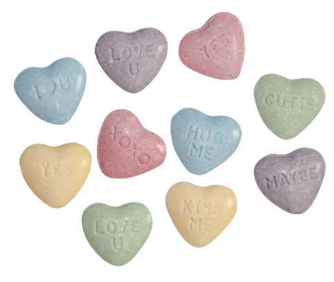 SweeTARTS Conversation Hearts