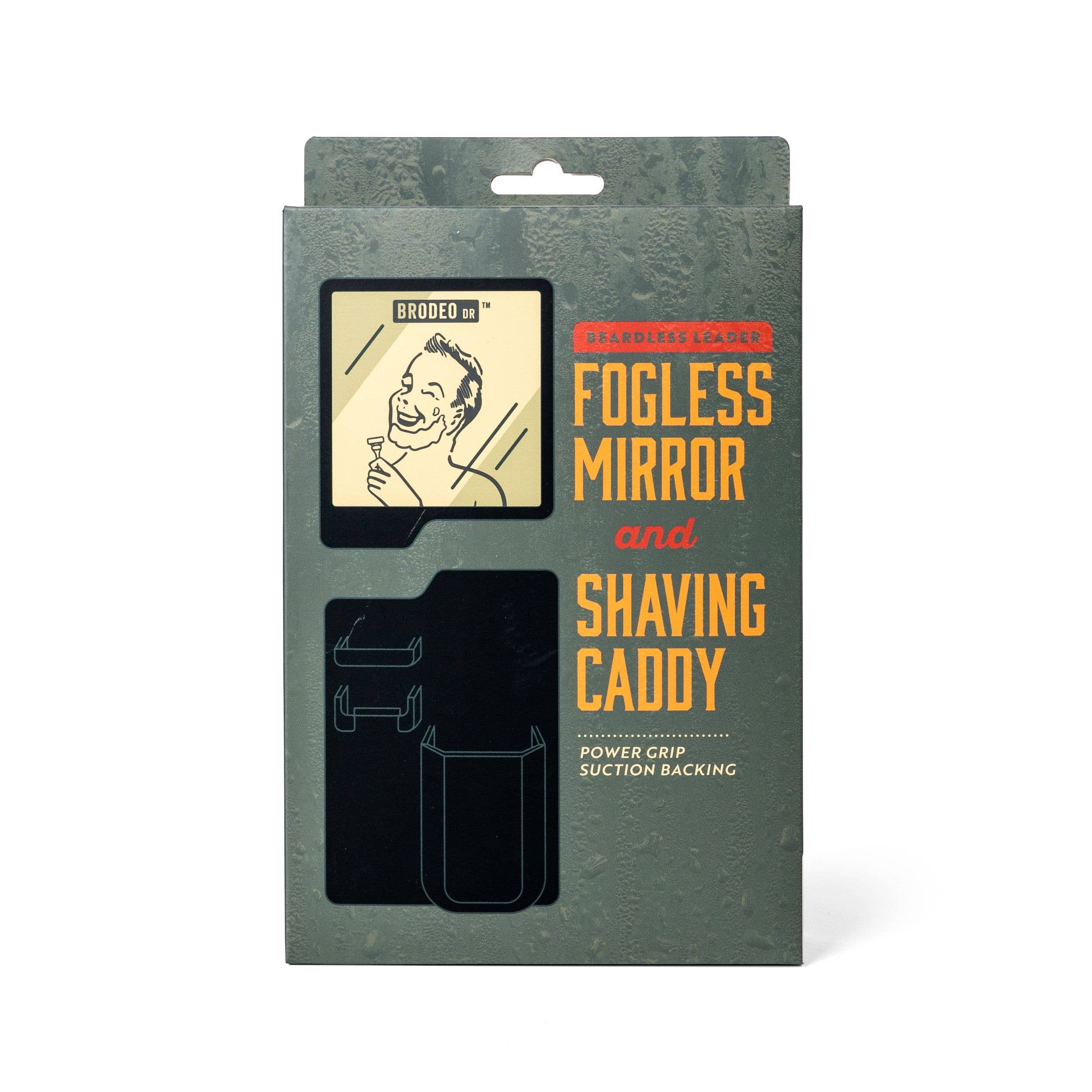 Brodeo Drive Beardless Leader Fogless Shaving Mirror & Organ