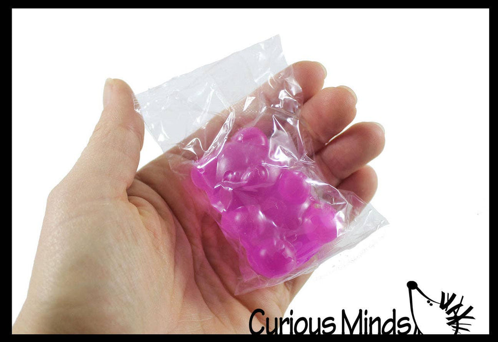 1 -2" Gummy Bear Shaped Ball - Thick Glue/Gel Syrup Molasses