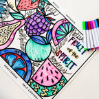 Christian Coloring Mats