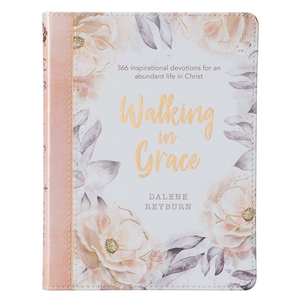 Devotional Walking In Grace Faux Leather