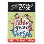 Coloring Cards Boxed 52 Verses for Kids