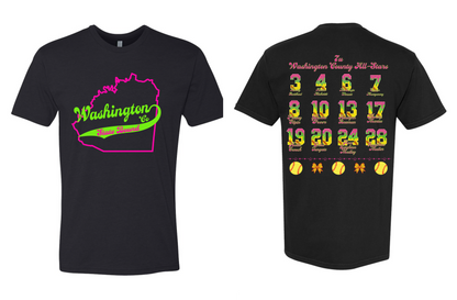 7U ALL STARS STATE BOUND SHIRTS (please see description)
