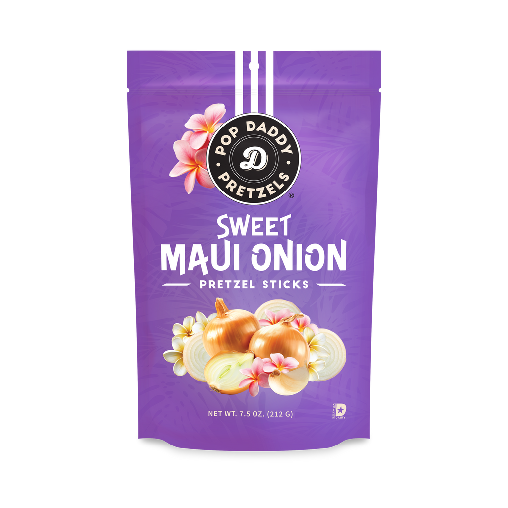 Seasoned Pretzels - 7.5oz - Sweet Maui Onion