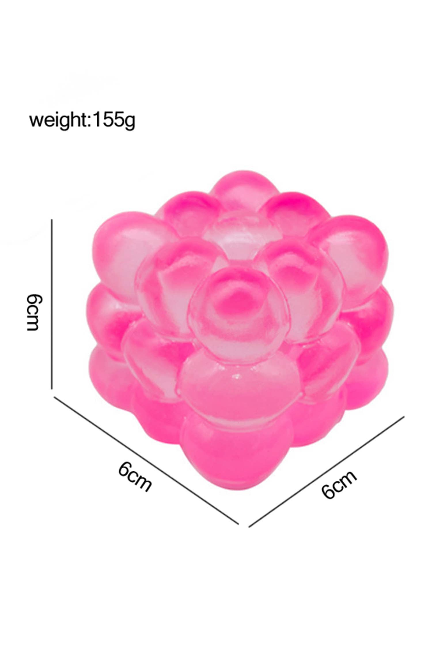 Crystal Bubble Cube Squeeze Stress Relief Toy
