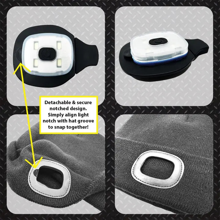 Roughneck LED Light Beanie