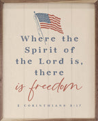 There Is Freedom 2 Corinthians 3:17 White