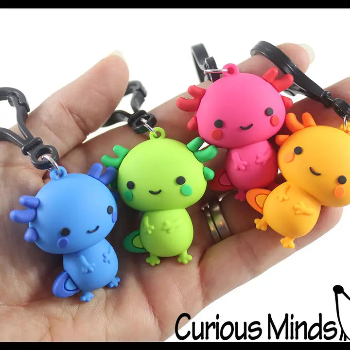 Axolotl Keychain