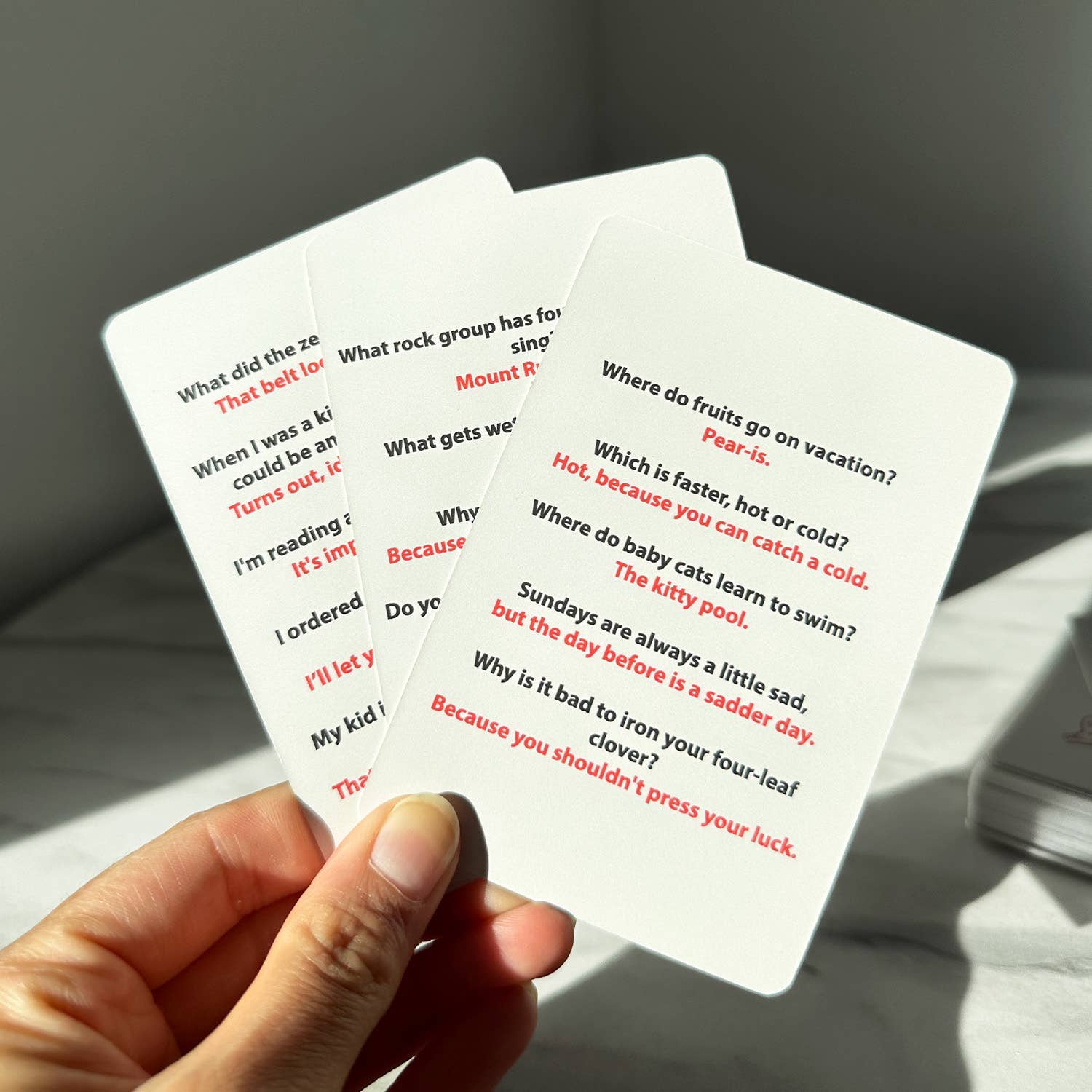 Dad Jokes Playing Cards | Funny Dad Gift Deck