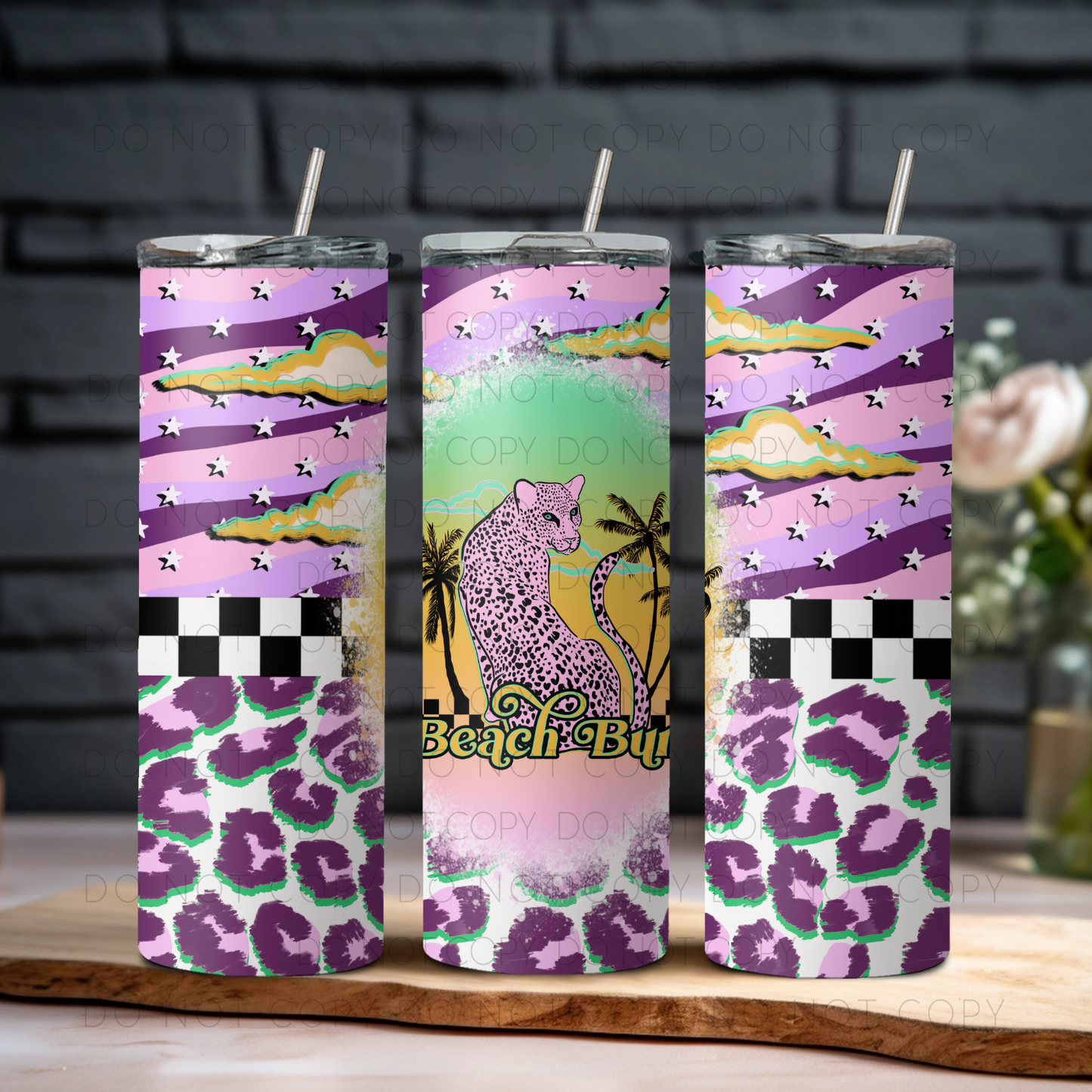 Beach Bum 20 oz Tumbler