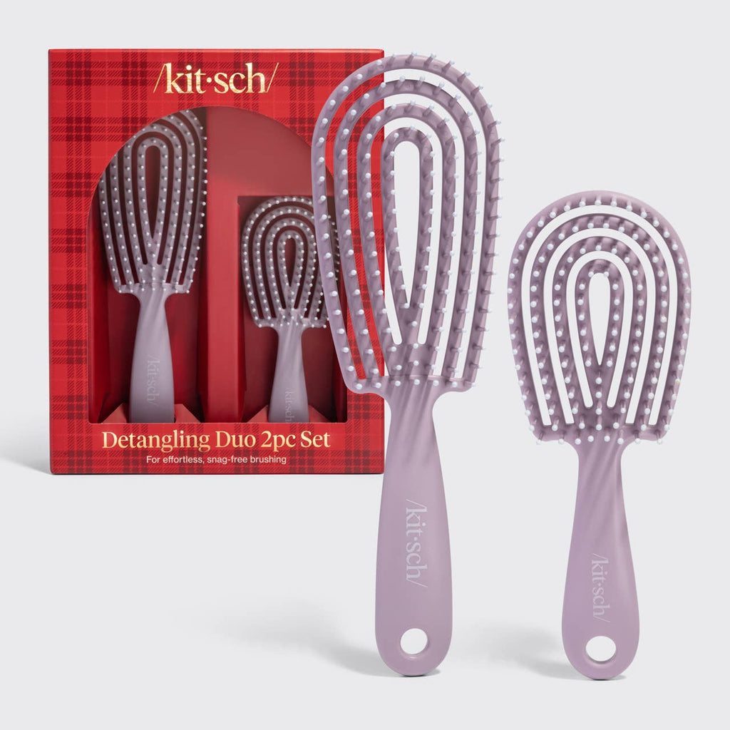 Detangling Duo 2pc Set - Soft Violet