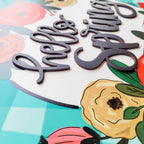 Door hanger - Hello Spring