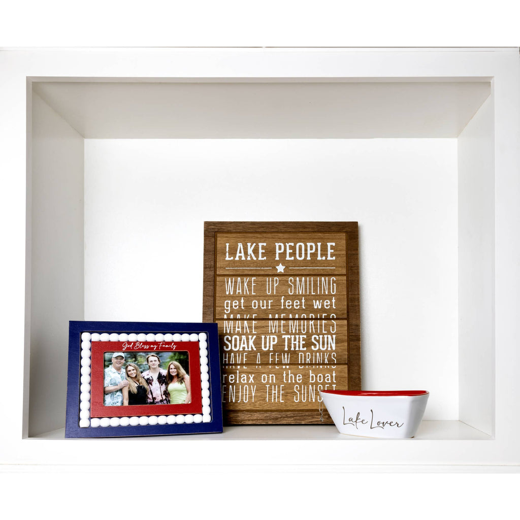 God Bless - 10" x 7.75" Frame (Holds 6" x 4" Photo)