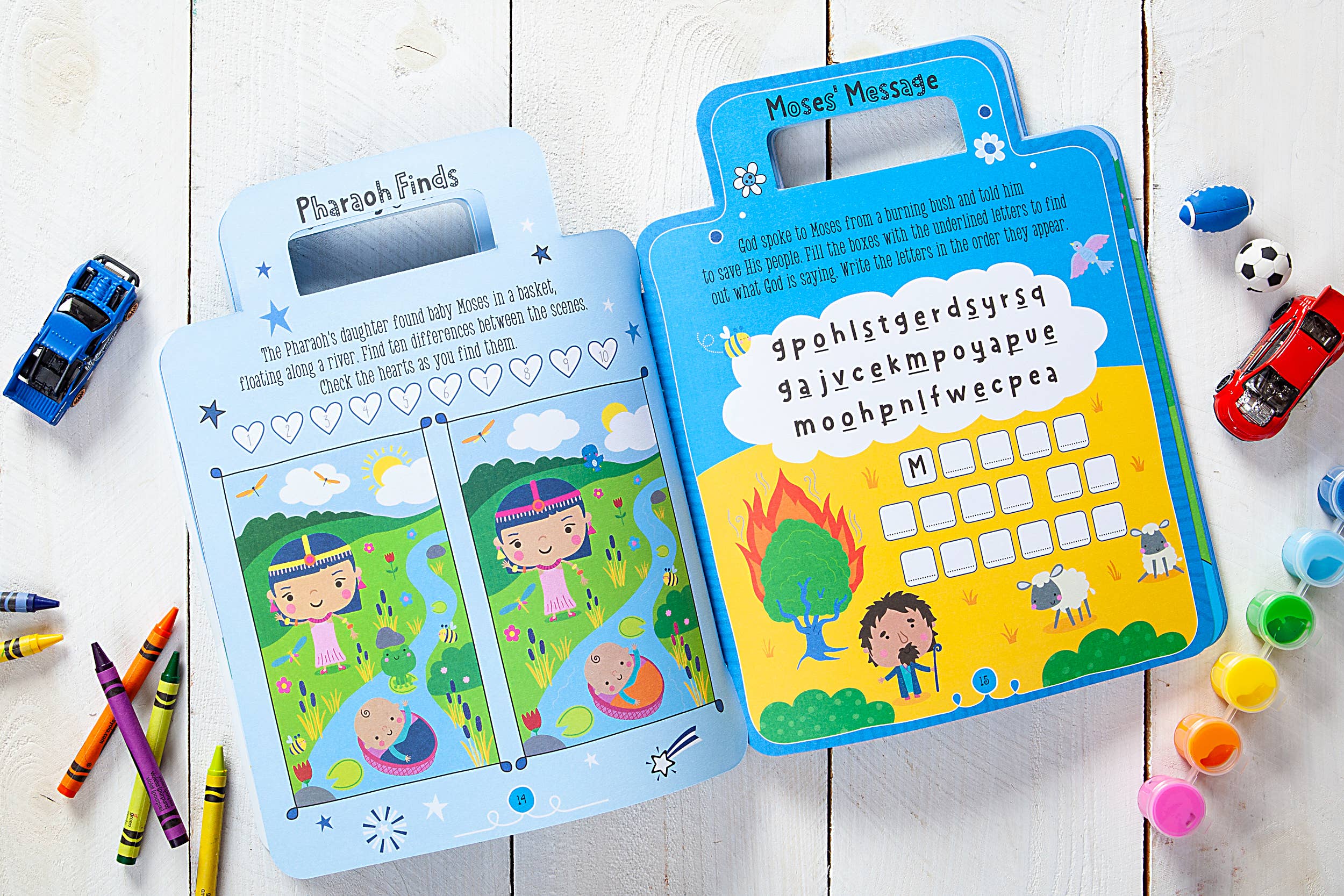 My Bible Backpack Activity Book (Ages 3+, Easter Gifts)