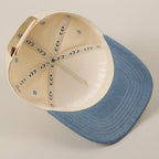 MOMMIN' Letter Embroidery Two-Tone Trucker Hat
