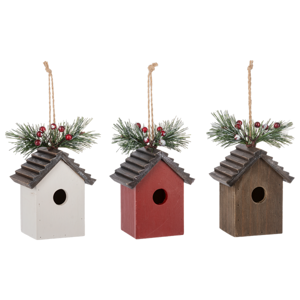 Birdhouse Ornament