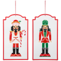Embossed Nutcracker Wall Decor