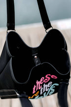 Neoprene Tote - These Are The Days (Black)