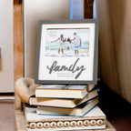 Family - 7.75" x 8.25" Frame (Holds 6" x 4" Photo)