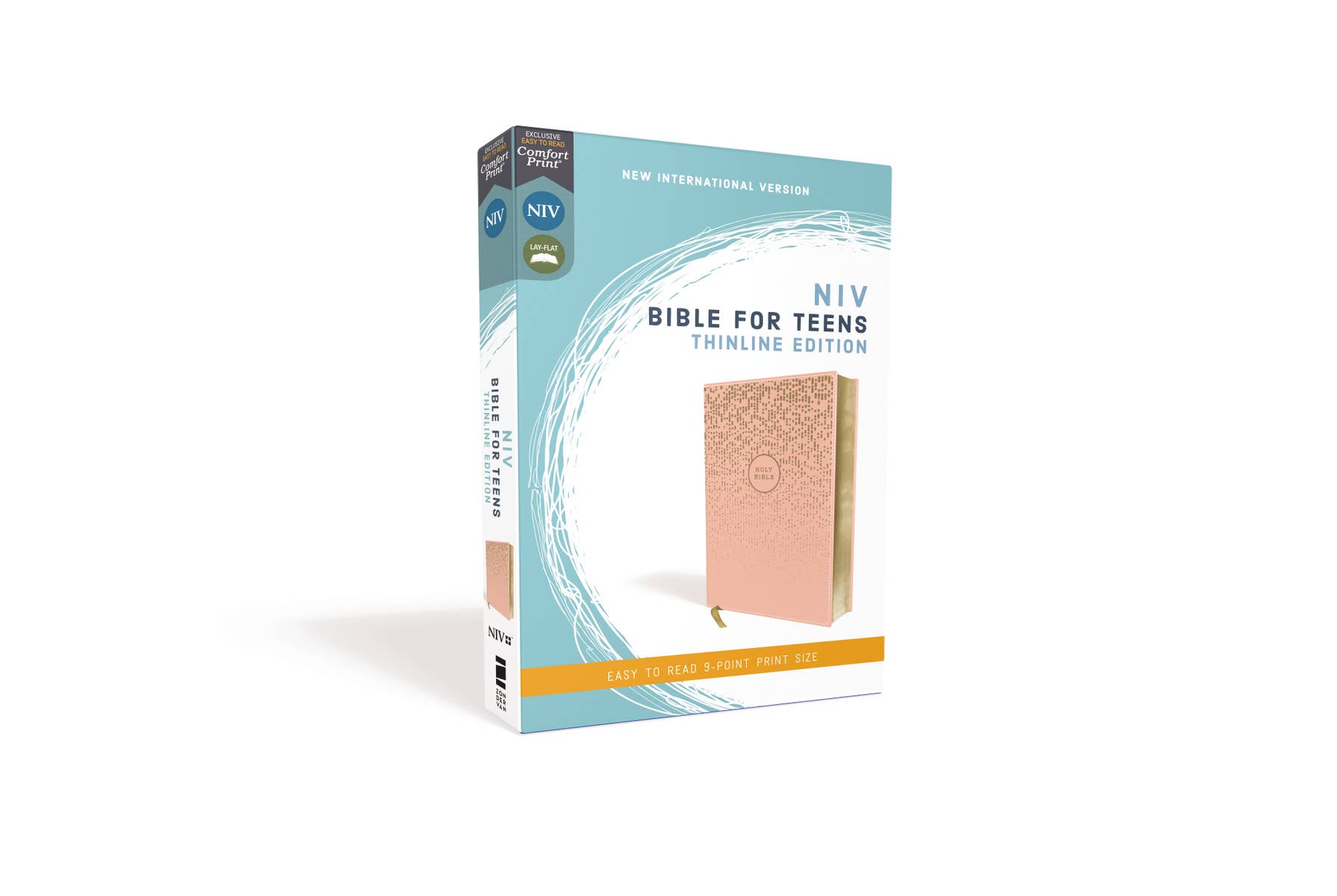 NIV Bible For Teens, Thinline Edition, Pink Leathersoft