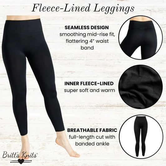 BRITT'S KNITS FLEECE LINED LEGGINGS