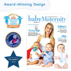 Tasty Tie Teether, Crinkle Toy, Baby Boy Gift (Shark)