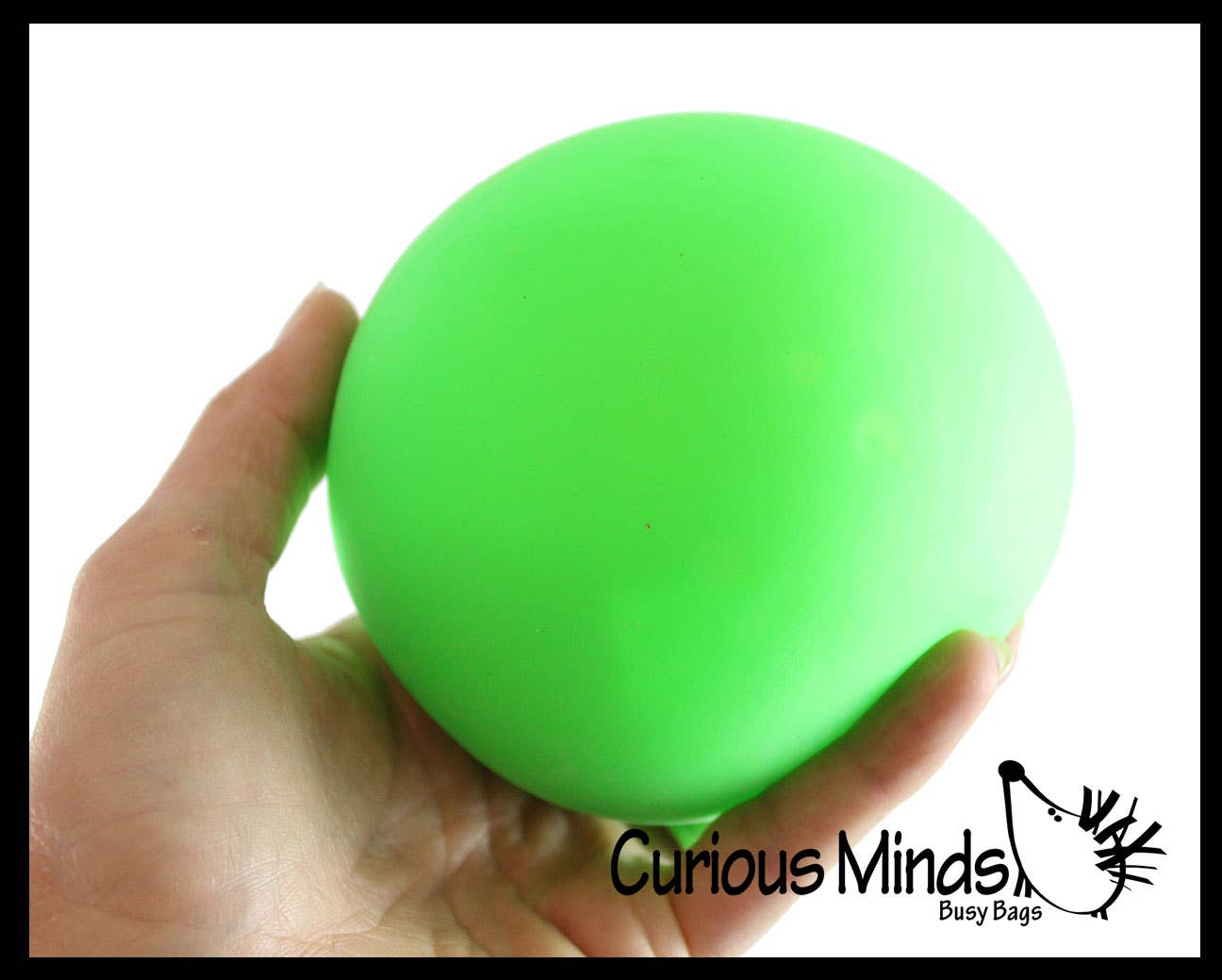 Jumbo 4" Doh Filled Stress Ball - Solid Color