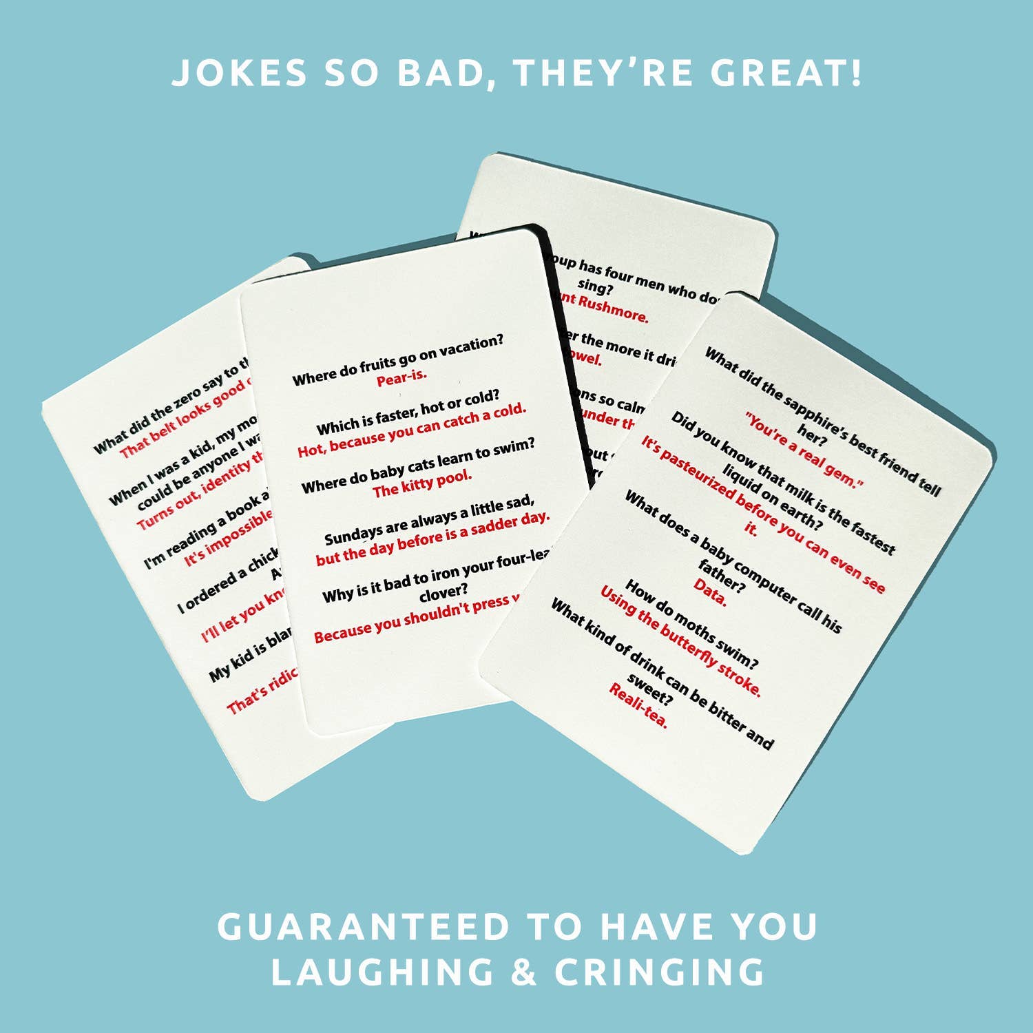 Dad Jokes Playing Cards | Funny Dad Gift Deck