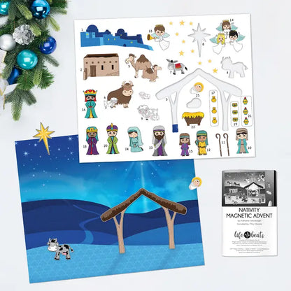 MAGNETIC NATIVITY ADVENT CALENDAR