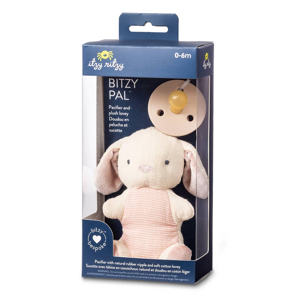 *NBitzy Pal Natural Rubber Pacifier & Plush