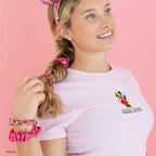 Minnie Mouse Large Silk Scrunchies