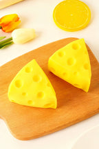 Realistic Sliced Cheese Stress Relief Toy Gifts